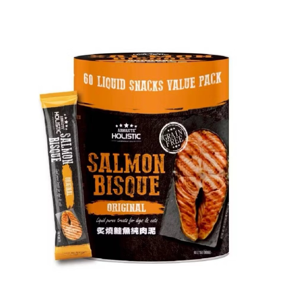 純肉泥-炙燒鮭魚60條/1桶