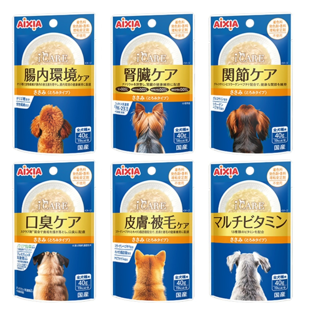~Petroyal~AIXIA 我愛 護理系列犬餐包 40g 狗餐包 水分補給 腎臟保健 關節保健 狗罐頭 整盒 我愛-細節圖2