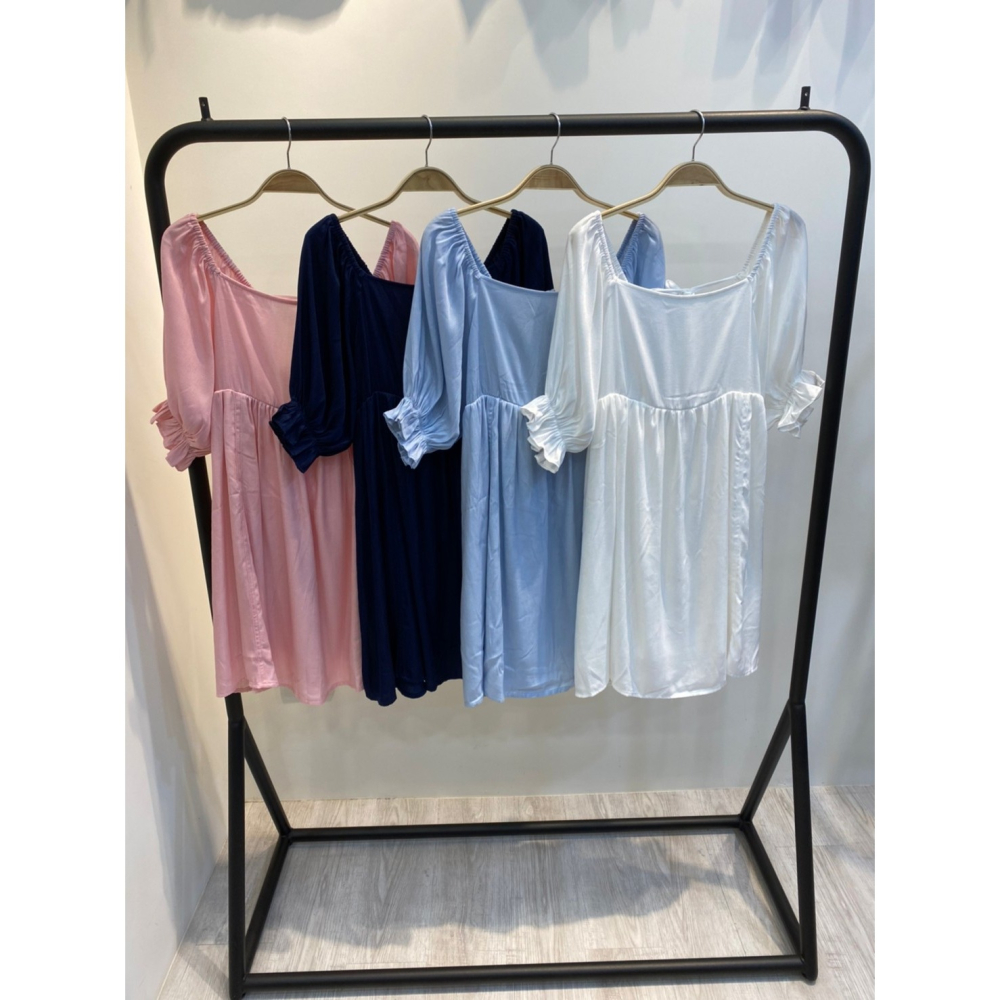 後綁帶飄飄短洋-細節圖5