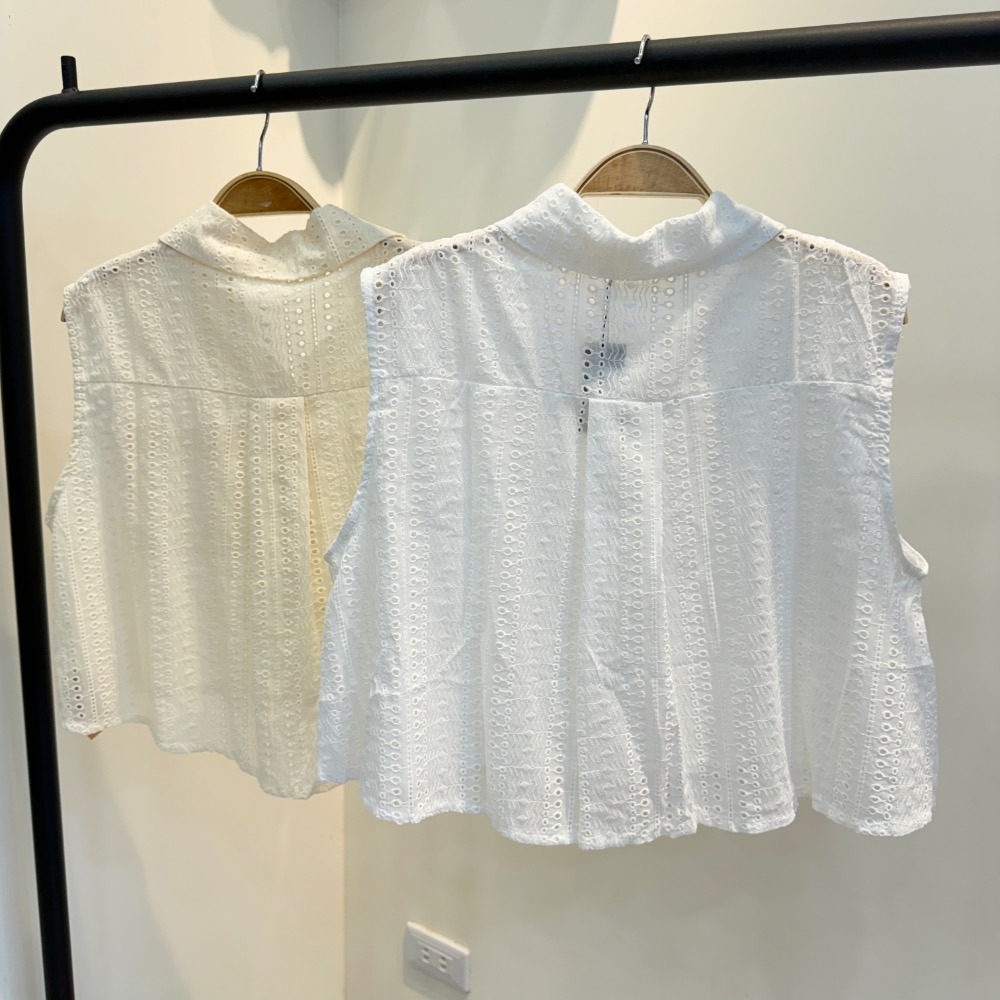 棉麻口袋短板背心-細節圖2