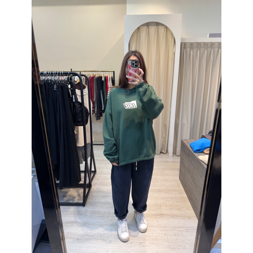 ERSE刷毛大學T-細節圖2