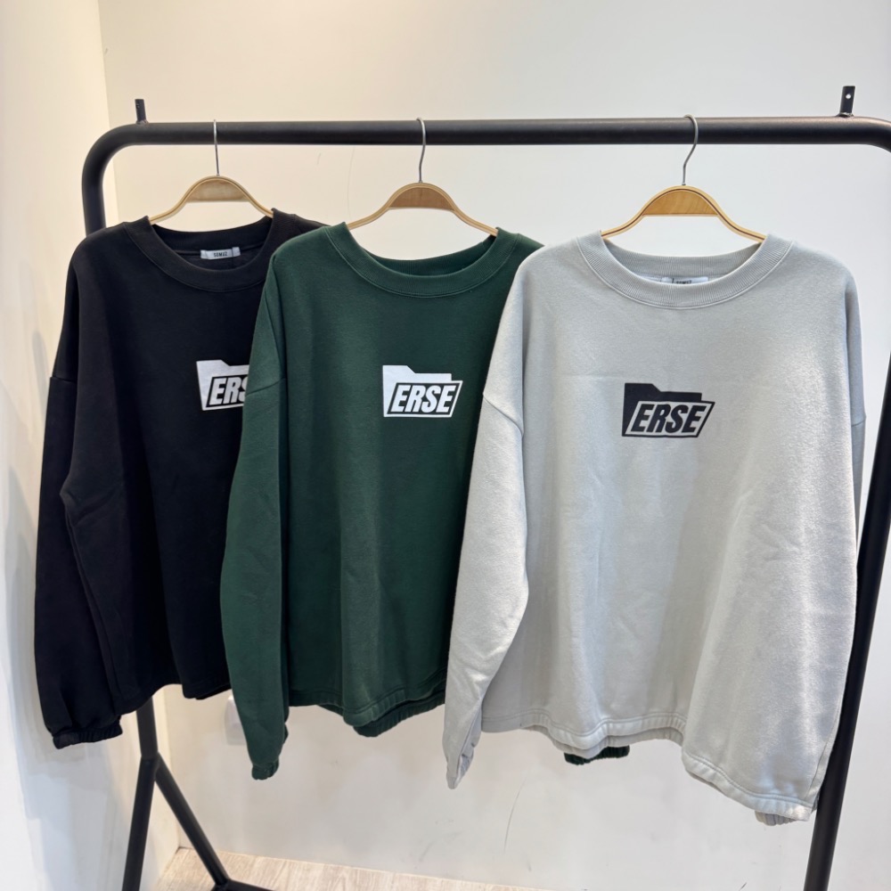 ERSE刷毛大學T-細節圖3