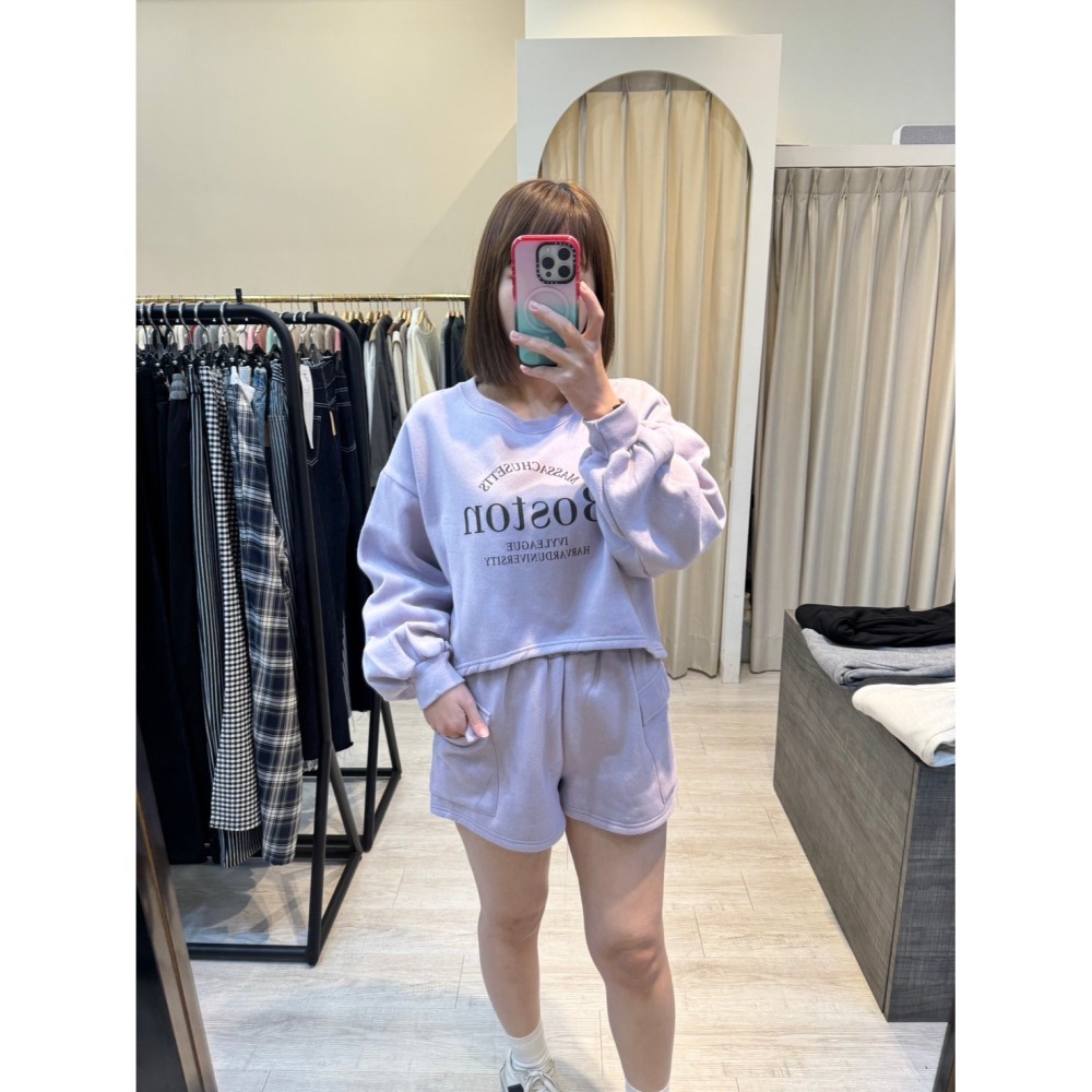 內刷毛BOSTON套裝-細節圖3