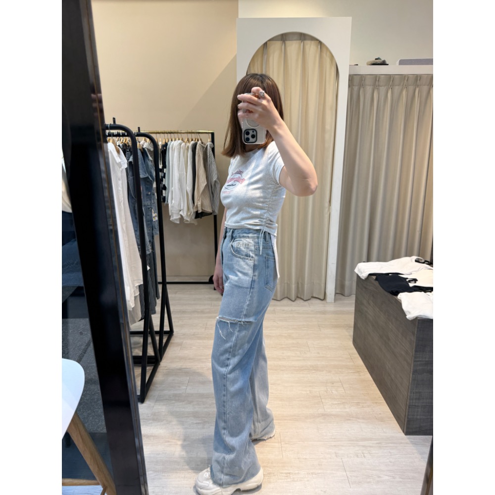 割破牛仔褲-細節圖2