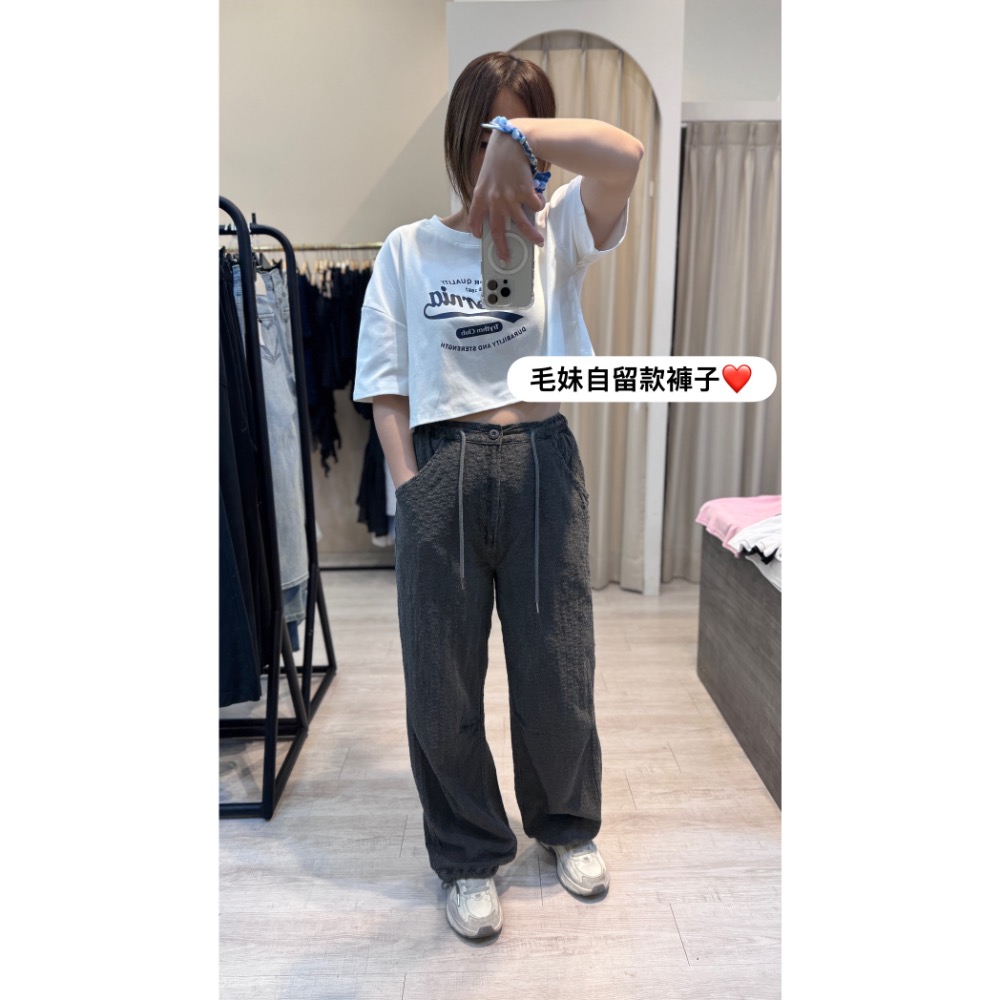 🇰🇷麻料鏤空壓紋小花朵-細節圖3
