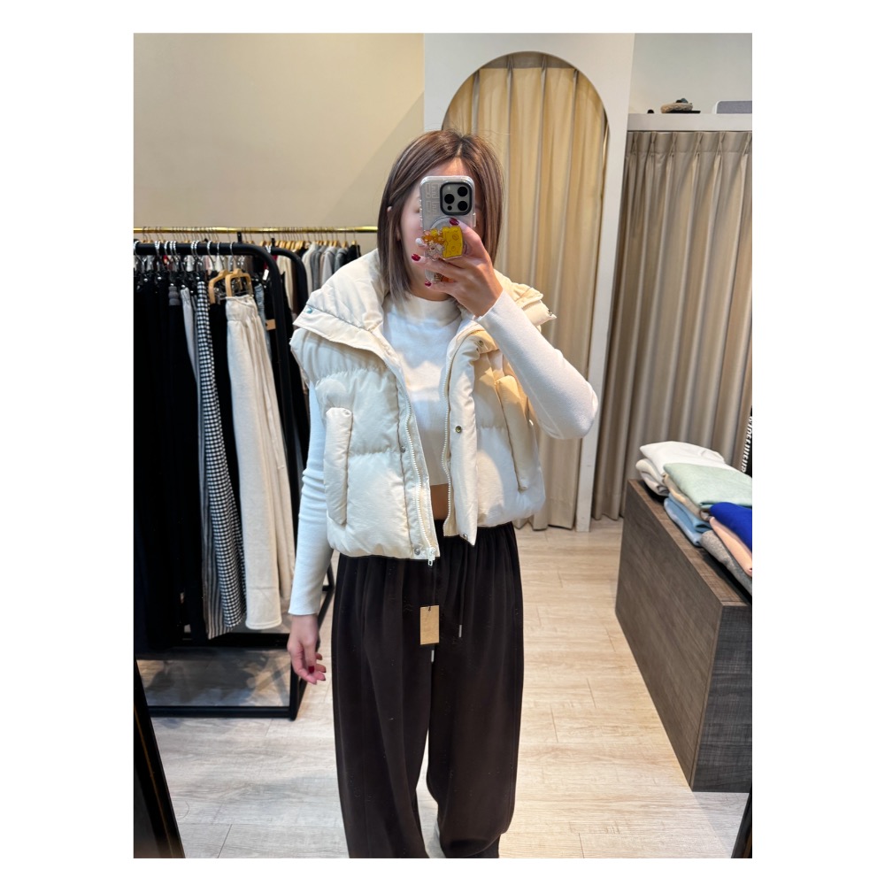 鋪棉短版背心-細節圖5