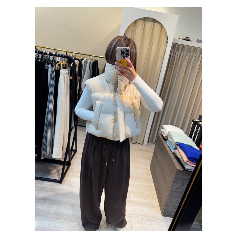 鋪棉短版背心-細節圖6