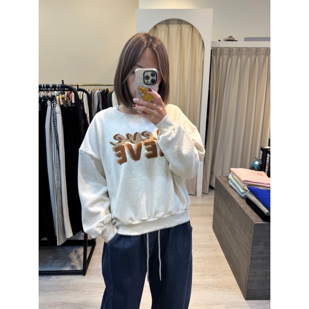 REVE貼布刷毛T-細節圖2