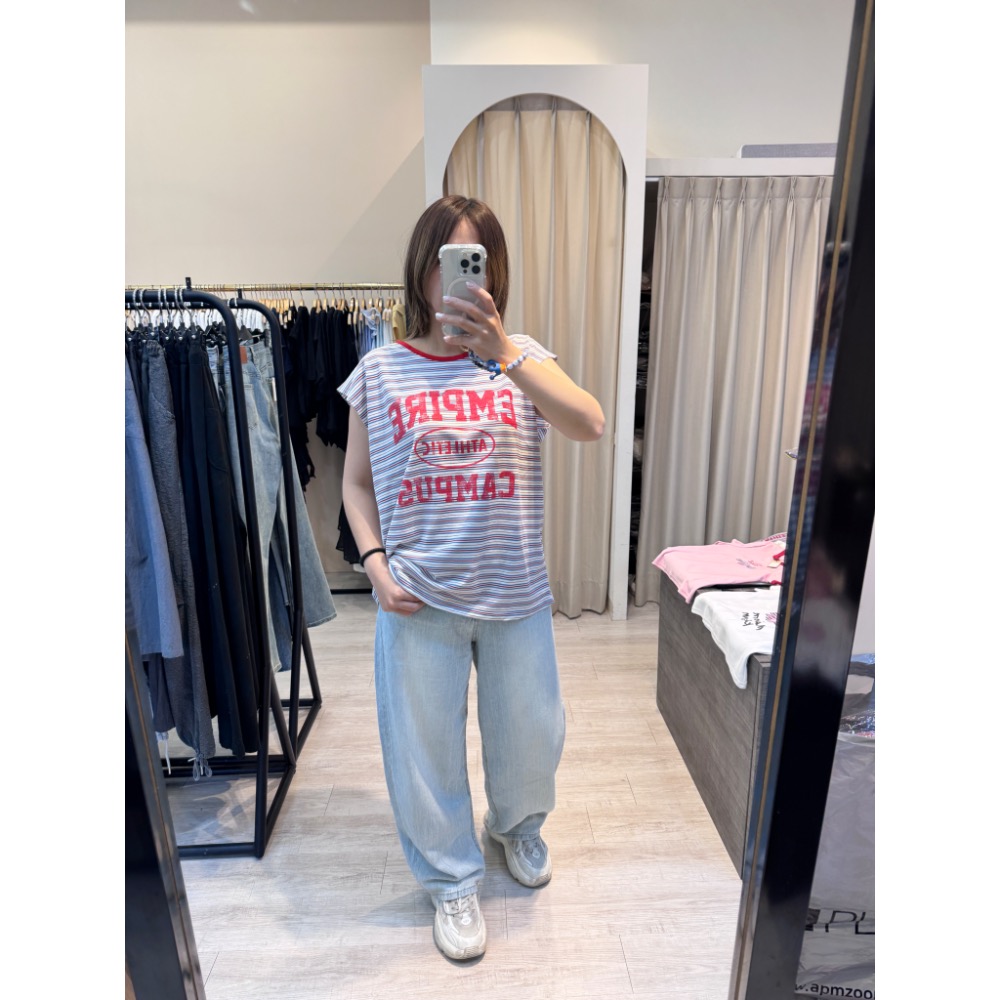🇰🇷亞麻輕涼牛仔褲-細節圖5