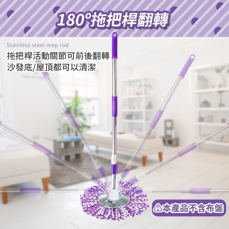 拖把桿手壓式 加粗款 好X拖 手壓 副廠 通用不鏽鋼拖把桿 好X拖手壓式拖把架 下壓式拖把 旋轉拖把桿 拖把桿子手壓式-細節圖4