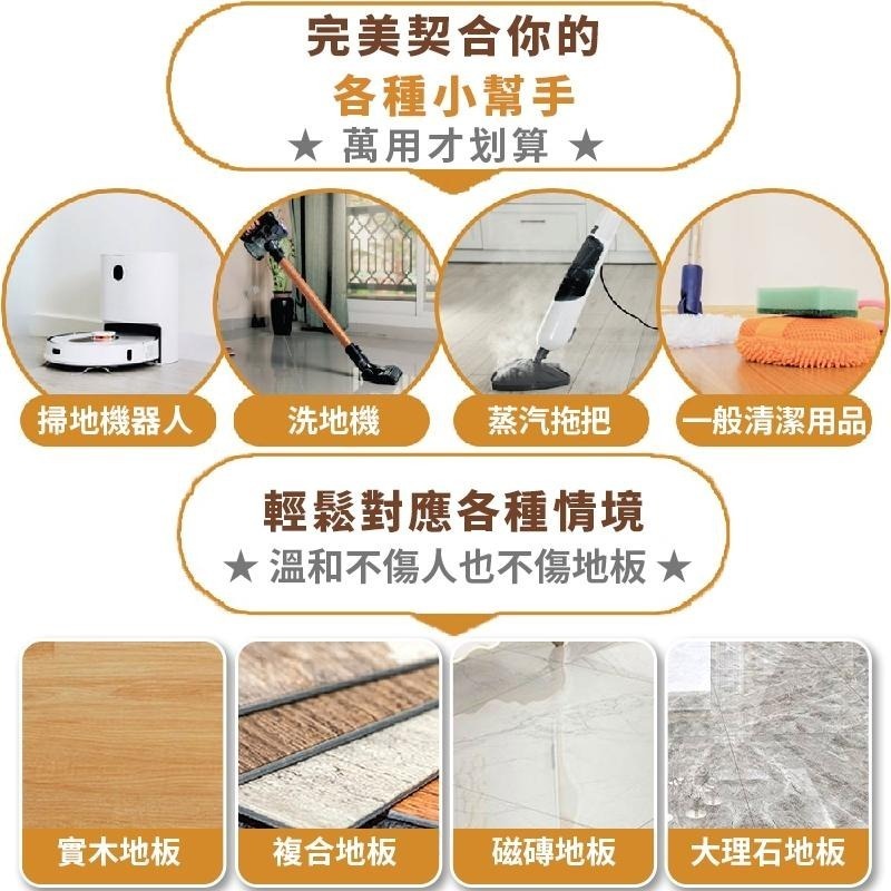 Yolomi 2L 大容量 MIT 台灣製造 掃地機器人清潔劑 低泡不傷機身 地板瓷磚木地板通用 寵物友善 多香味可選-細節圖8