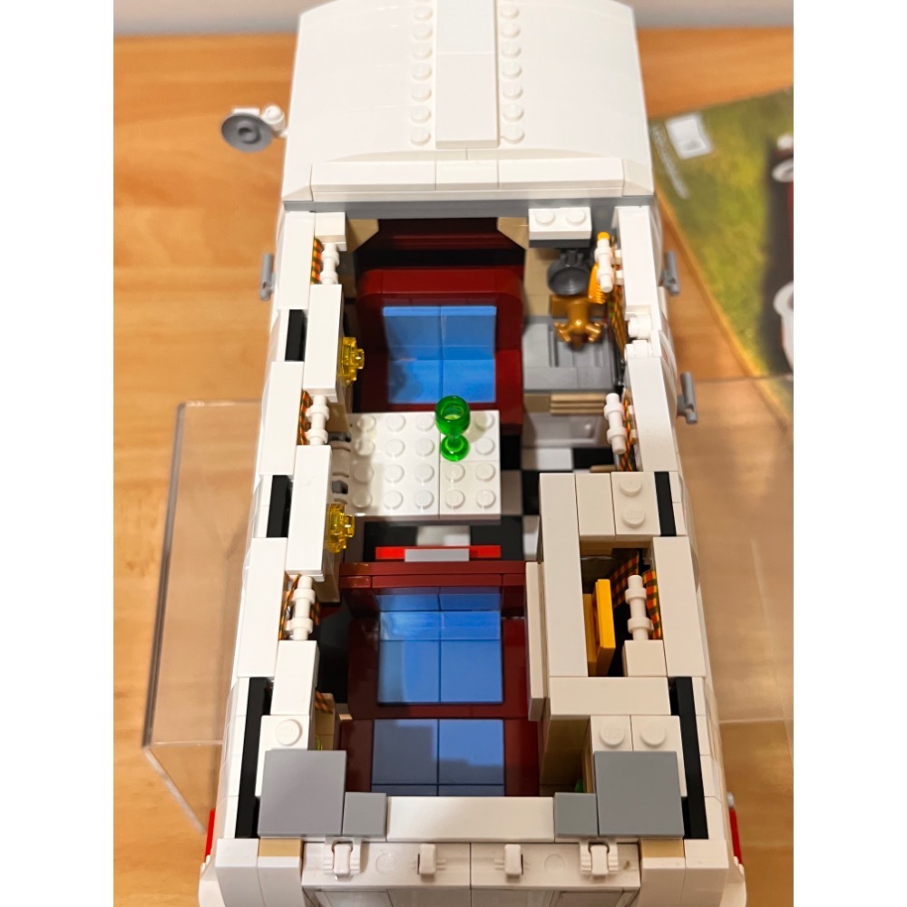 比爾玩樂 Lego 10220 福斯露營車T1 二手已組 品項良好-細節圖4