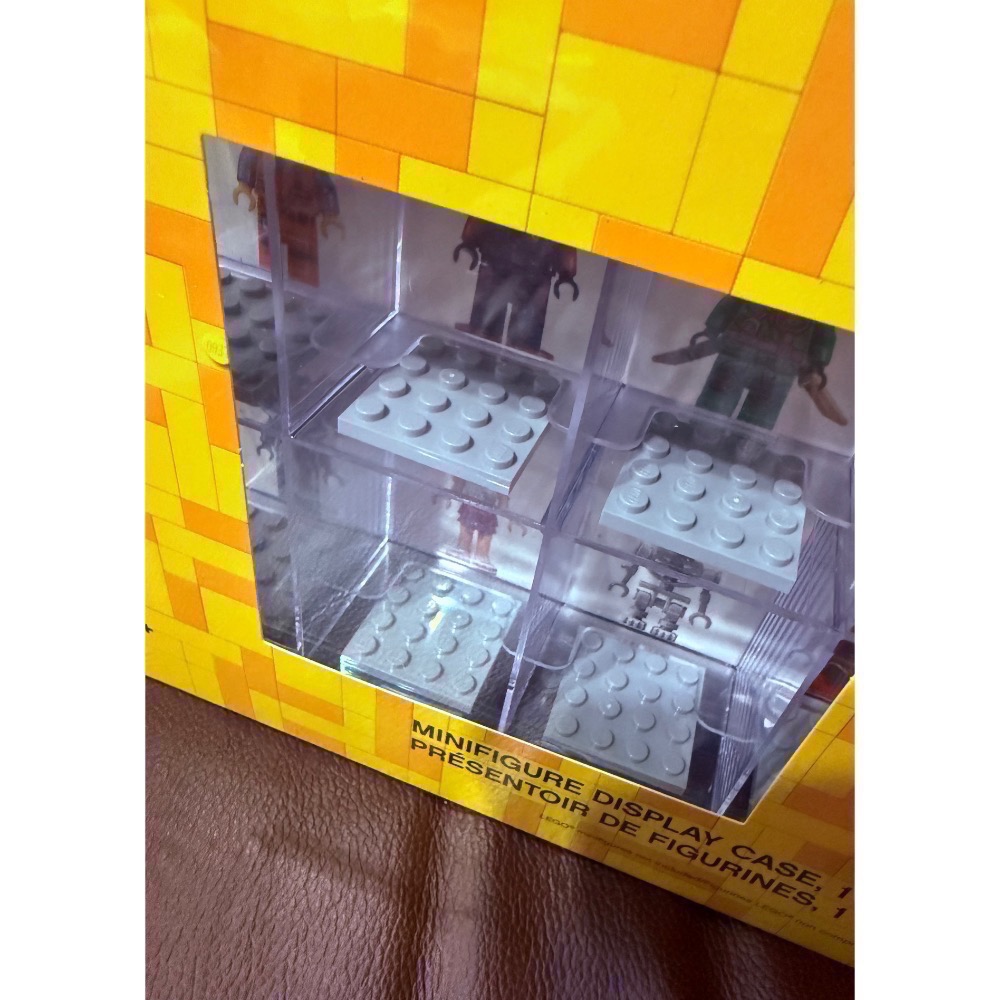 『比爾玩樂』Lego 4065 樂高人偶展示盒 收納盒 4凸黑色八格 全新未拆封現貨-細節圖4