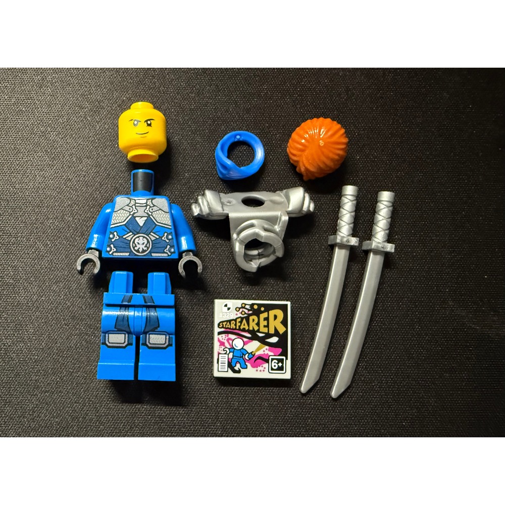 『比爾玩樂』LEGO Ninjago njo232 Jay 石鎧傑 全新未組-細節圖2