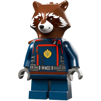 『比爾玩樂』LEGO Marvel sh875 Rocket Raccoon+小浣熊 全新未組-細節圖2