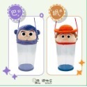 Augsting Q萌選物店  兒童節禮物 正版授權 pixar 皮克斯 怪獸大學 玩具總動員 透明飲料背包-規格圖8