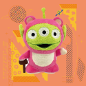 Augsting Q萌選物店 皮克斯 迪士尼 變裝三眼怪絨毛娃娃 玩偶 玩具總動員  pixar-規格圖5