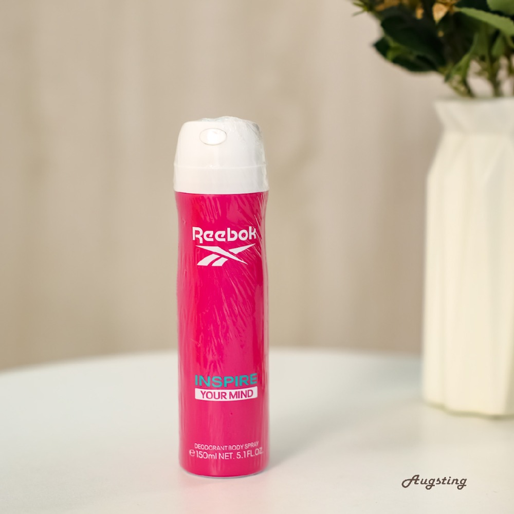 ᴀᴜɢsᴛɪɴɢ •ᴗ• Reebok 女性體香噴霧150ml 超越自我 清新活力 清新水能量 體香劑-規格圖4