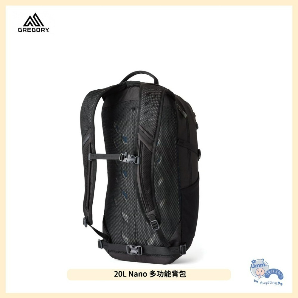 ᴀᴜɢsᴛɪɴɢ •ᴗ• 正品 Gregory 後背包 Nano 20L 多功能背包 光學黑 輕量背包 登山包 筆電包-細節圖5