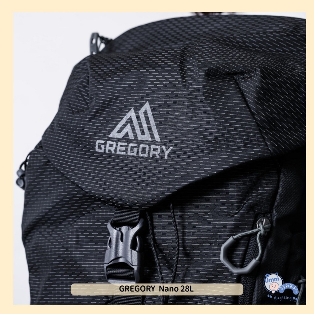 ᴀᴜɢsᴛɪɴɢ •ᴗ• 正品 Gregory 後背包 Nano 28L 多功能背包 光學黑 輕量背包 登山包 筆電包-細節圖2