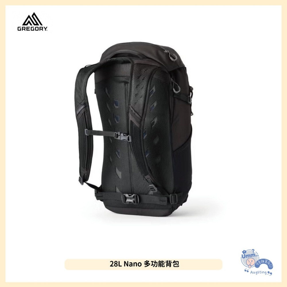 ᴀᴜɢsᴛɪɴɢ •ᴗ• 正品 Gregory 後背包 Nano 28L 多功能背包 光學黑 輕量背包 登山包 筆電包-細節圖7