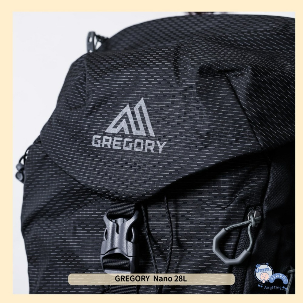 ᴀᴜɢsᴛɪɴɢ •ᴗ• 正品 Gregory 後背包 Nano 28L 多功能背包 光學黑 輕量背包 登山包 筆電包-細節圖2