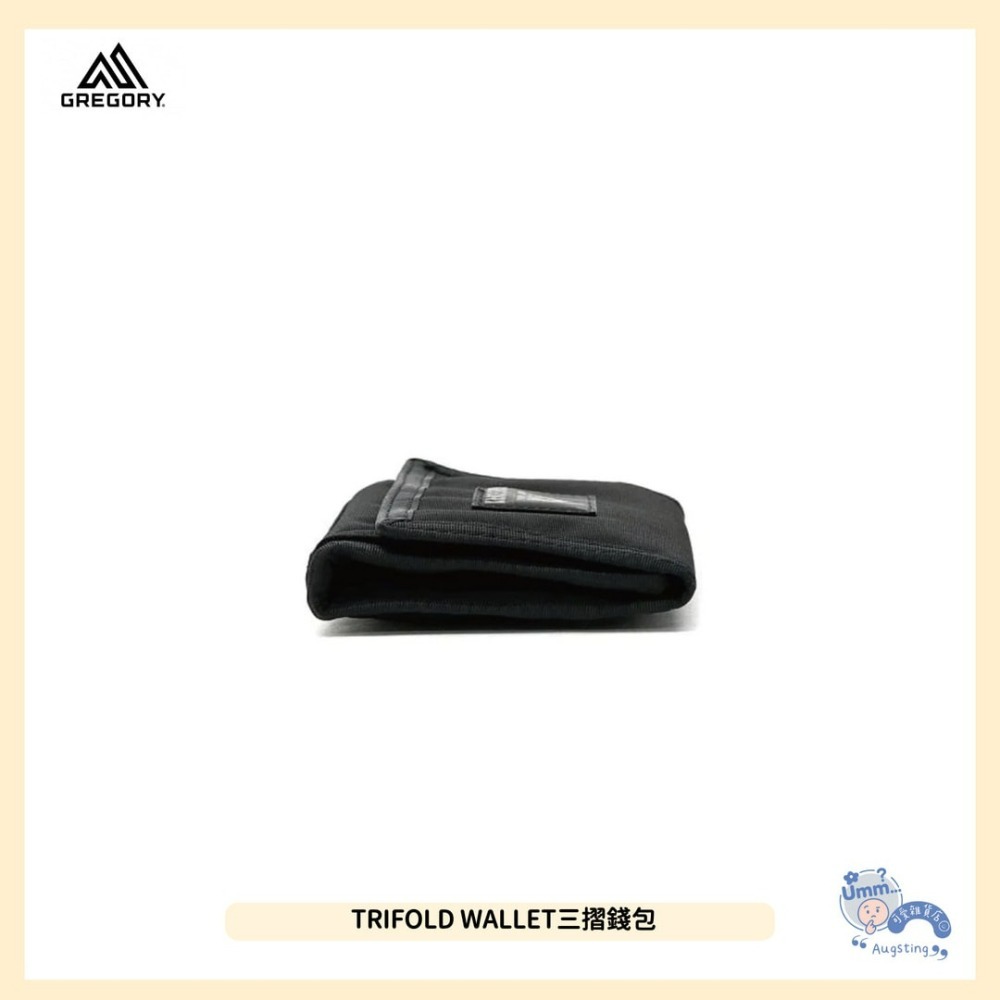 ᴀᴜɢsᴛɪɴɢ •ᴗ• 正品 Gregory TRIFOLD WALLET 三摺錢包 零錢包 短夾 黑 皮夾-細節圖8