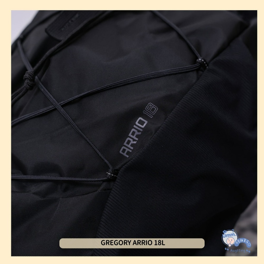 ᴀᴜɢsᴛɪɴɢ •ᴗ• 正品 Gregory 後背包 ARRIO 18L 多功能登山背包 碳黑 輕量背包 筆電包-細節圖4