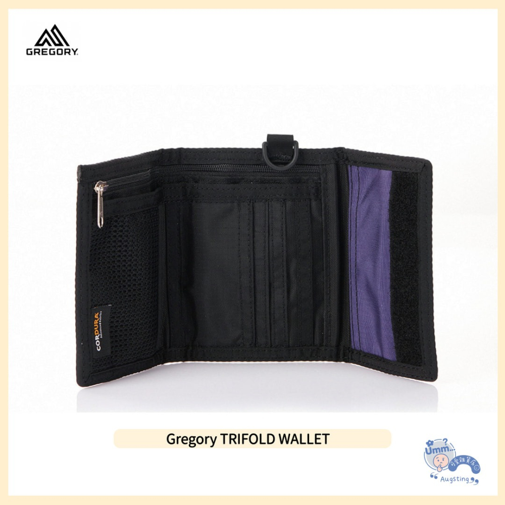 ᴀᴜɢsᴛɪɴɢ •ᴗ• 正品 Gregory TRIFOLD WALLET 三折短夾 紫外光 零錢包 錢包 卡片夾-細節圖4