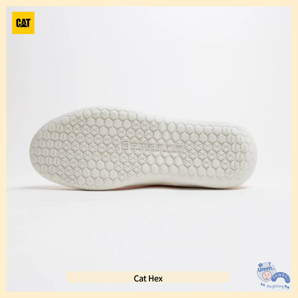 ᴀᴜɢsᴛɪɴɢ •ᴗ• 正品 CAT footwear HEX 休閒鞋 粉紅 低筒 平底鞋 防潑水 情侶鞋-細節圖6