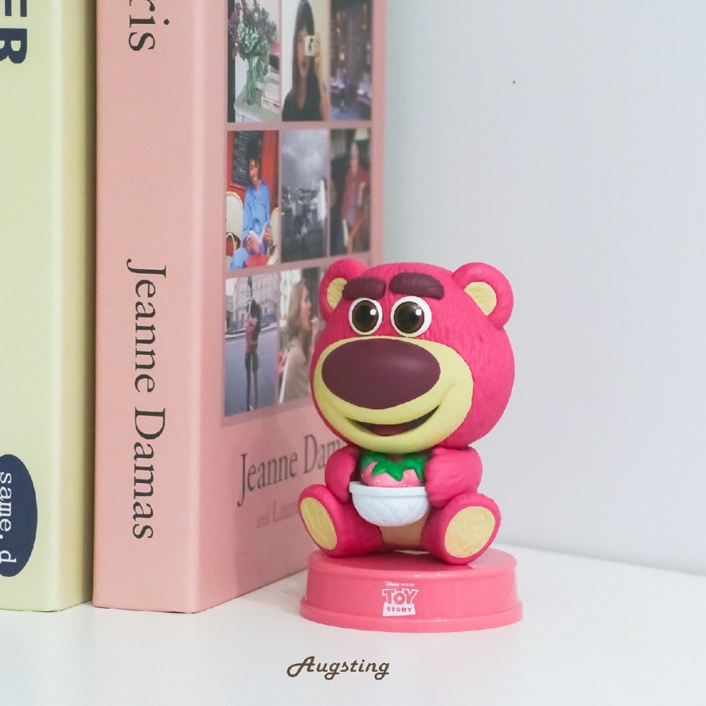 ᴀᴜɢsᴛɪɴɢ •ᴗ• 正版授權 野獸國 HOT TOYS COSB1006 玩具總動員 熊抱哥 草莓籃款公仔-細節圖3