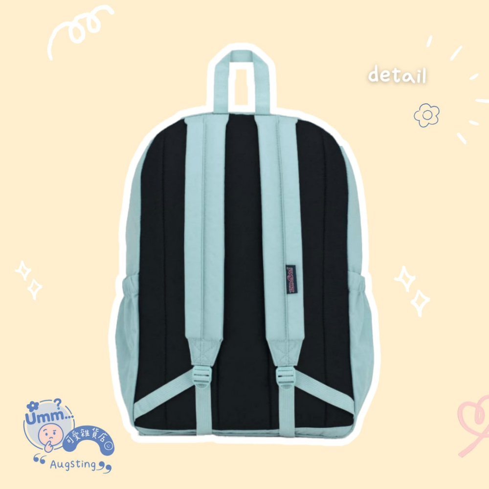 ᴀᴜɢsᴛɪɴɢ •ᴗ• 正品 JANSPORT SLOUCH PACK 後背包 28L 書包 防潑水雙肩背包 淡雅綠-細節圖4