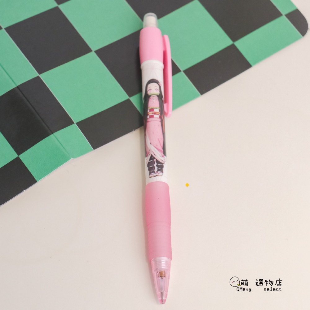 ᴀᴜɢsᴛɪɴɢ •ᴗ• 正版授權 鬼滅之刃自動鉛筆 炭治郎 彌豆子 學生鉛筆 獎勵小禮物 集點獎品-細節圖5