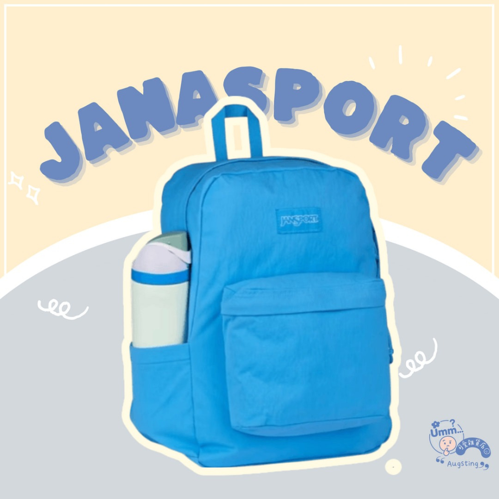 ᴀᴜɢsᴛɪɴɢ •ᴗ• 正品 JANSPORT SUPERBREAK FX 藍色 後背包 26L 書包 防水後背包-細節圖2