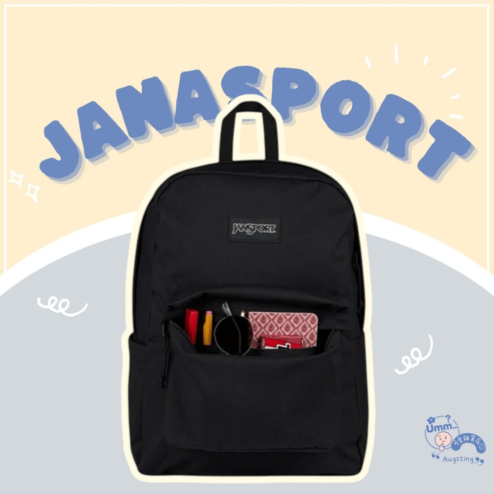 ᴀᴜɢsᴛɪɴɢ •ᴗ• 正品 JANSPORT SUPERBREAK FX 經典黑 後背包 26L 書包 防水後背包-細節圖3