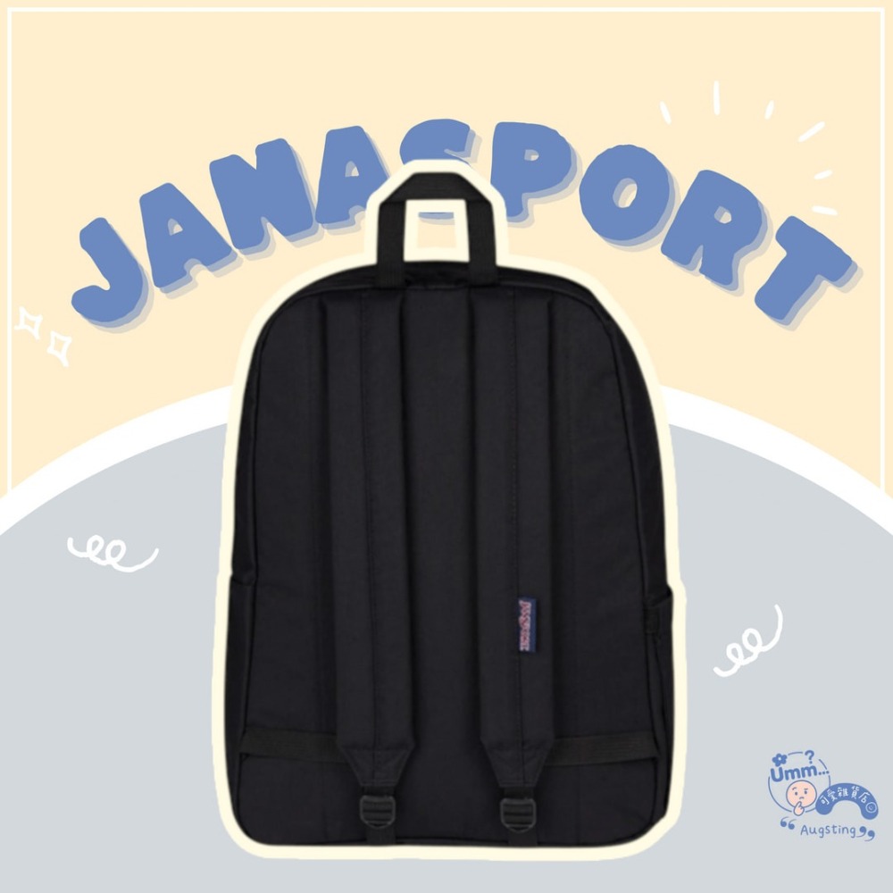 ᴀᴜɢsᴛɪɴɢ •ᴗ• 正品 JANSPORT SUPERBREAK FX 經典黑 後背包 26L 書包 防水後背包-細節圖5