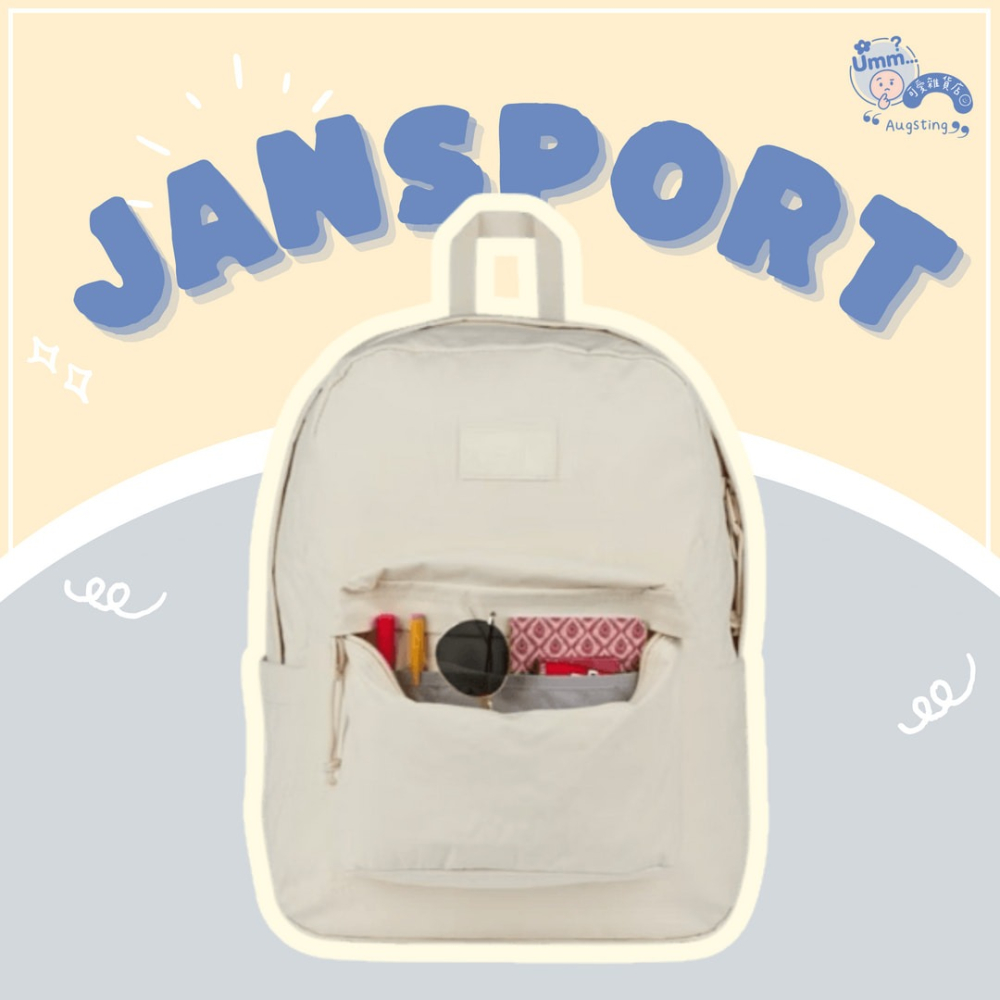 ᴀᴜɢsᴛɪɴɢ •ᴗ• 正品 JANSPORT SUPERBREAK PLUS FX 銀灰色 後背包 26L 書包-細節圖2