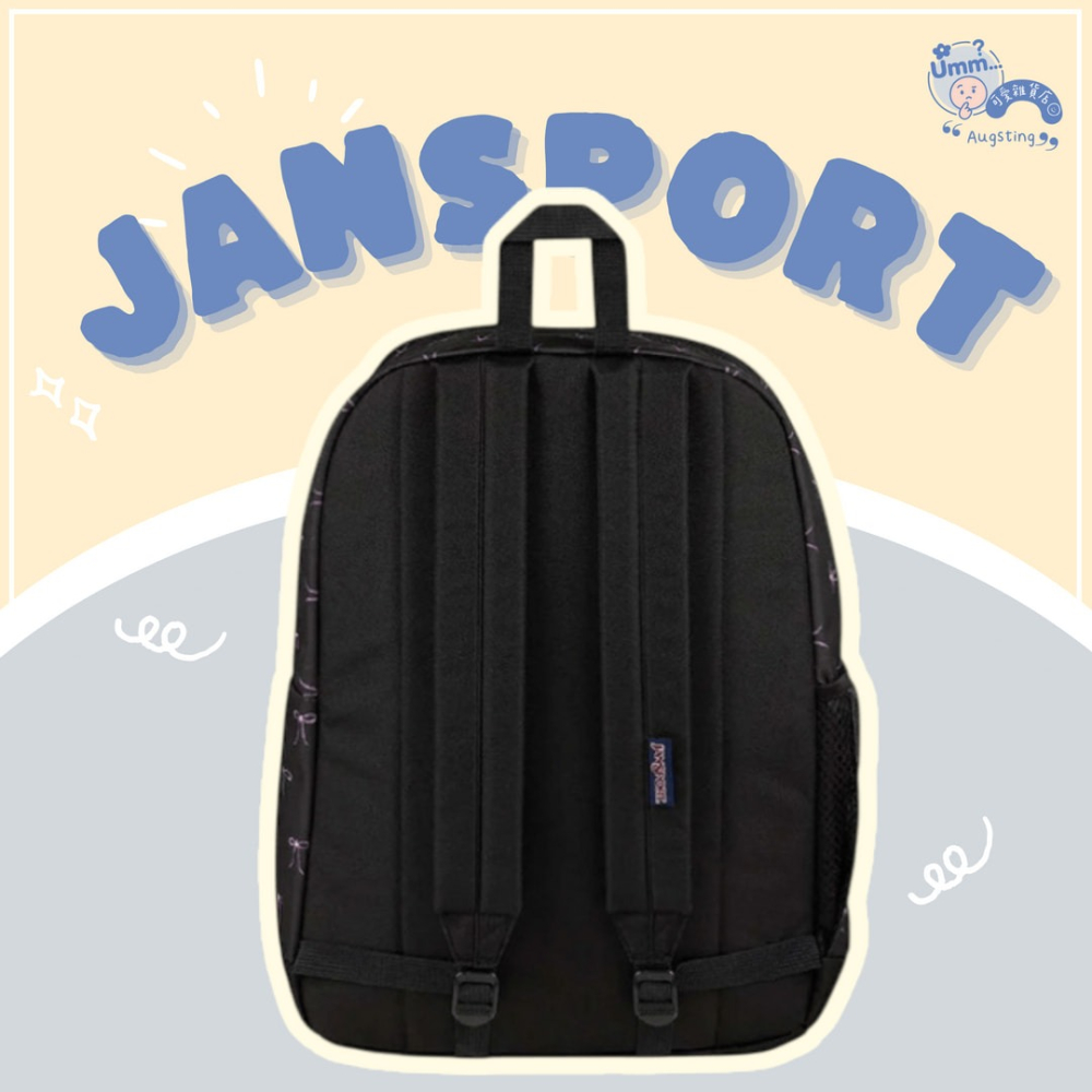 ᴀᴜɢsᴛɪɴɢ •ᴗ• 正品 JANSPORT CROSS TOWN PLUS 蝴蝶結 後背包 雙肩背包 筆電包 書包-細節圖5