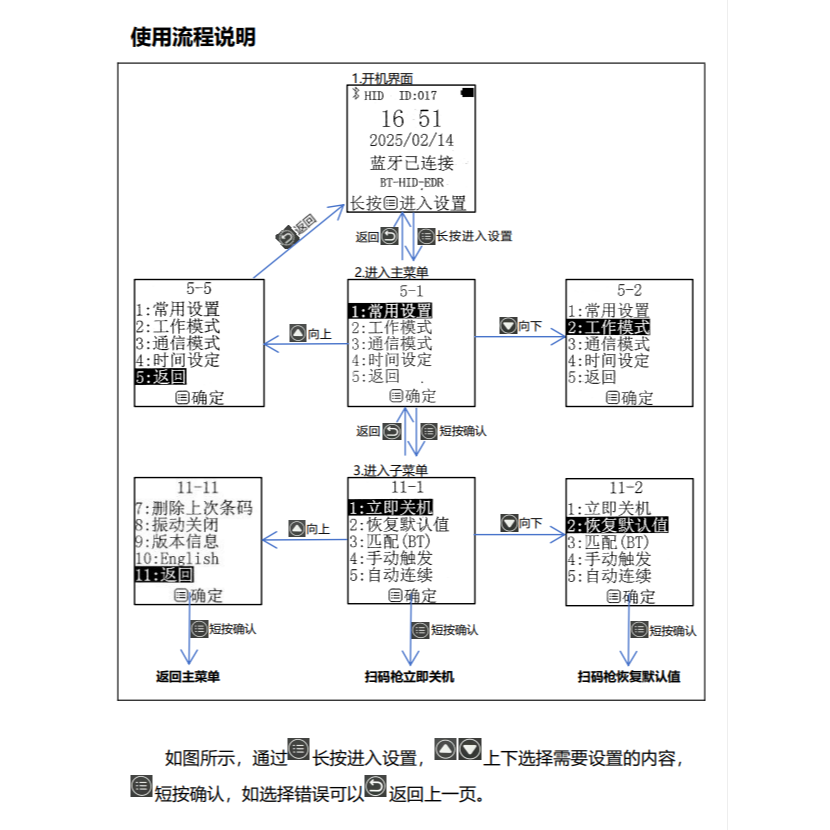 XD-5005WZ 螢幕型底座版二維無線條碼掃描器 XD-5005WD升級款-細節圖3