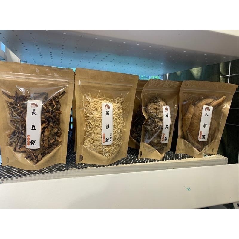 花菜乾花椰菜乾、高麗菜乾、菜豆乾、梅乾菜、菜脯、人蔘脯、手切脯-細節圖3