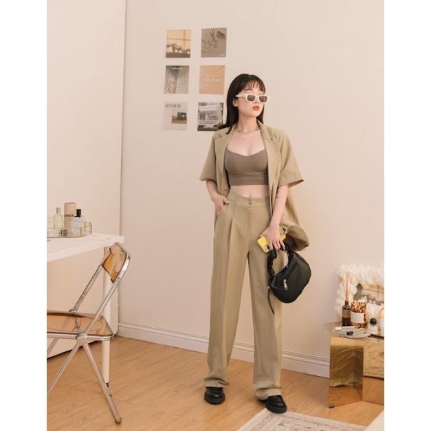 PAZZO｜一穿就上癮的牛奶絲 BRA TOP 全新-細節圖8