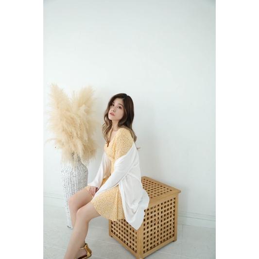 WEAR to EAT ｜棉柔針織顯瘦罩衫-細節圖4