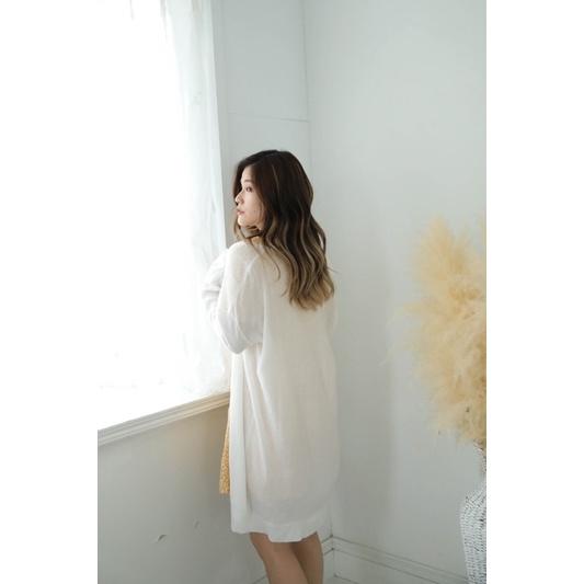 WEAR to EAT ｜棉柔針織顯瘦罩衫-細節圖5