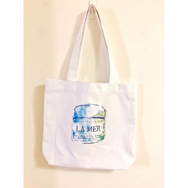 LA MER｜海洋拉娜 品牌購物袋 帆布袋（全新）-細節圖4