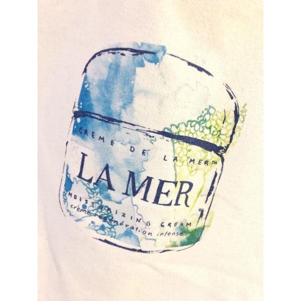 LA MER｜海洋拉娜 品牌購物袋 帆布袋（全新）-細節圖5