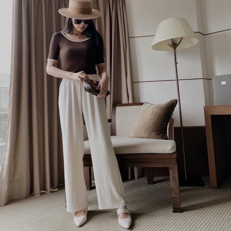 BONCHE｜Zoey團購 超修飾的熱賣涼感寬褲-細節圖2