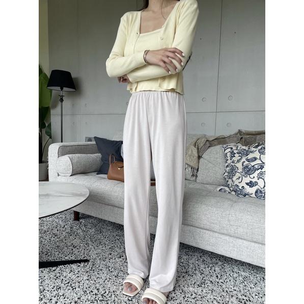 BONCHE｜Zoey團購 超修飾的熱賣涼感寬褲-細節圖7