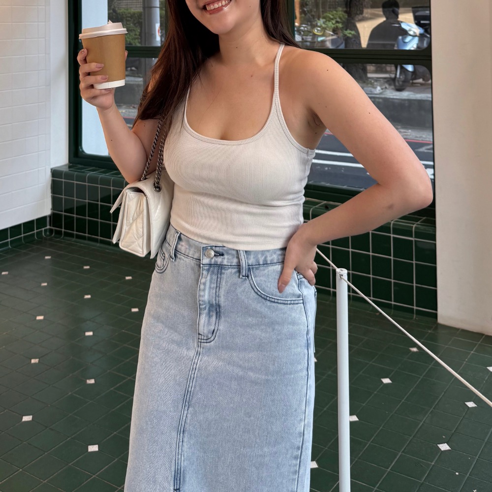 增胸縮肩羅紋BraT2.0／冷杏M