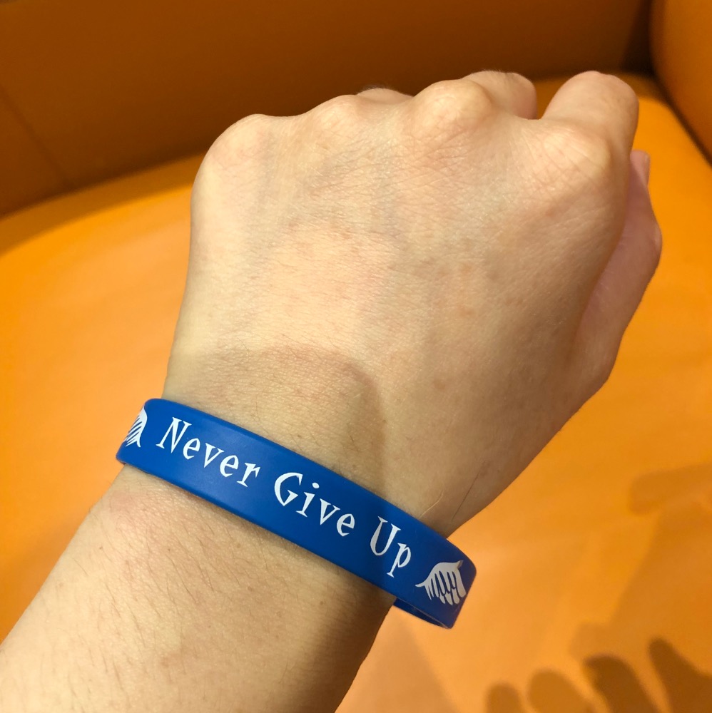 KGBC 高雄女中籃球隊 矽膠運動手環-細節圖2