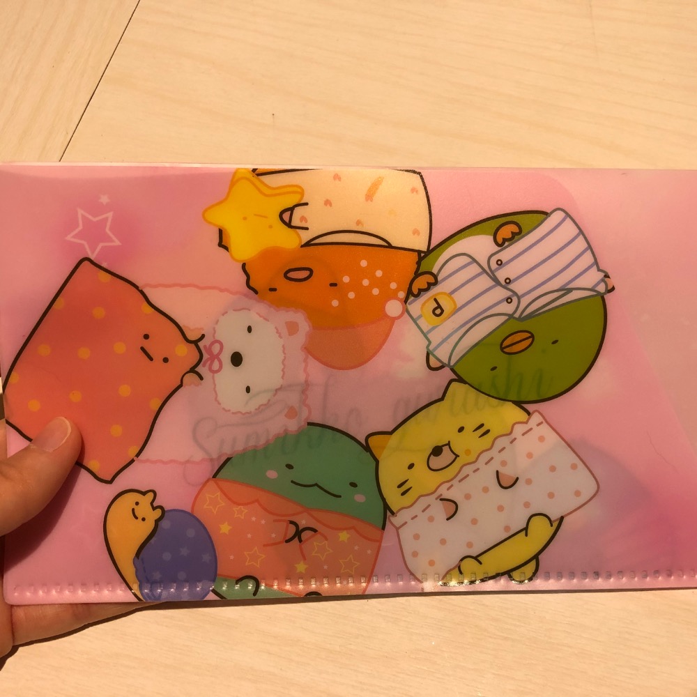 角落生物塑膠信封/收納袋（可扣式）-細節圖2